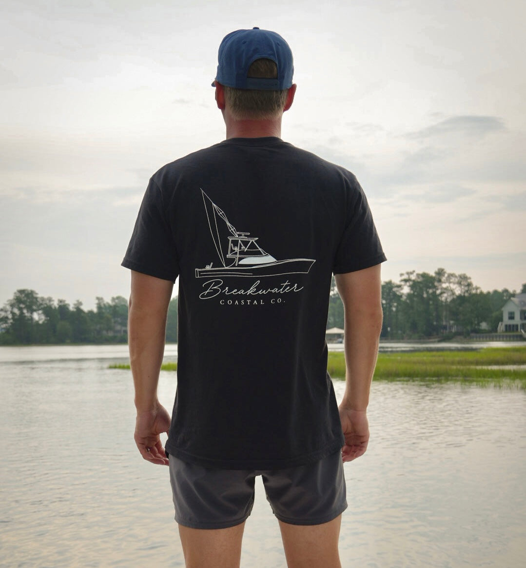 Black Sportfish Tee