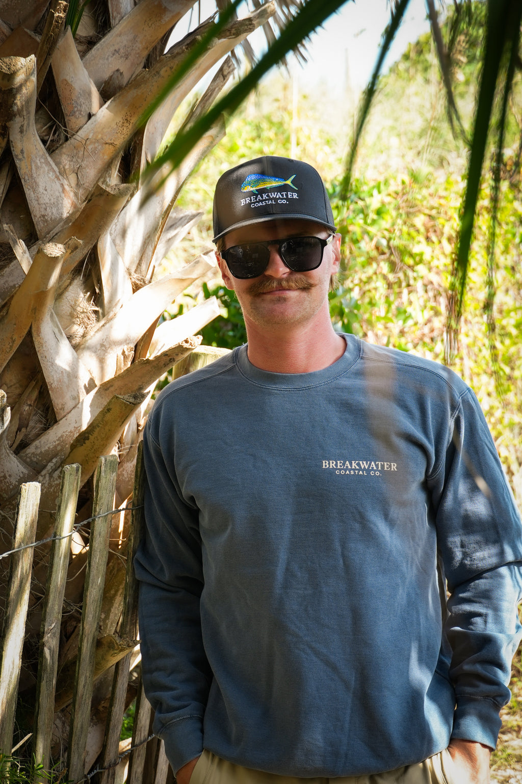 Blue Sportfish Crewneck
